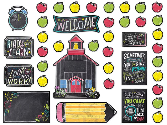 Chalk It Up! Welcome Bulletin Board Set - US 5847