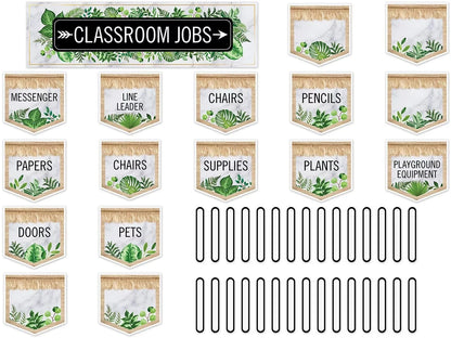 Simply Boho Classroom Jobs Bulletin Board Set - US 5195