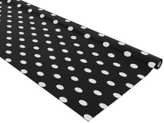Black & White Polka Dot Fadeless® Paper Roll - US 9392