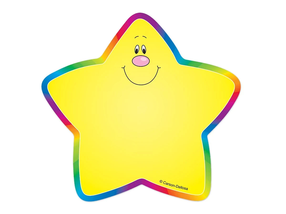 Happy Star Double-Sided Mini Accents - US 6793