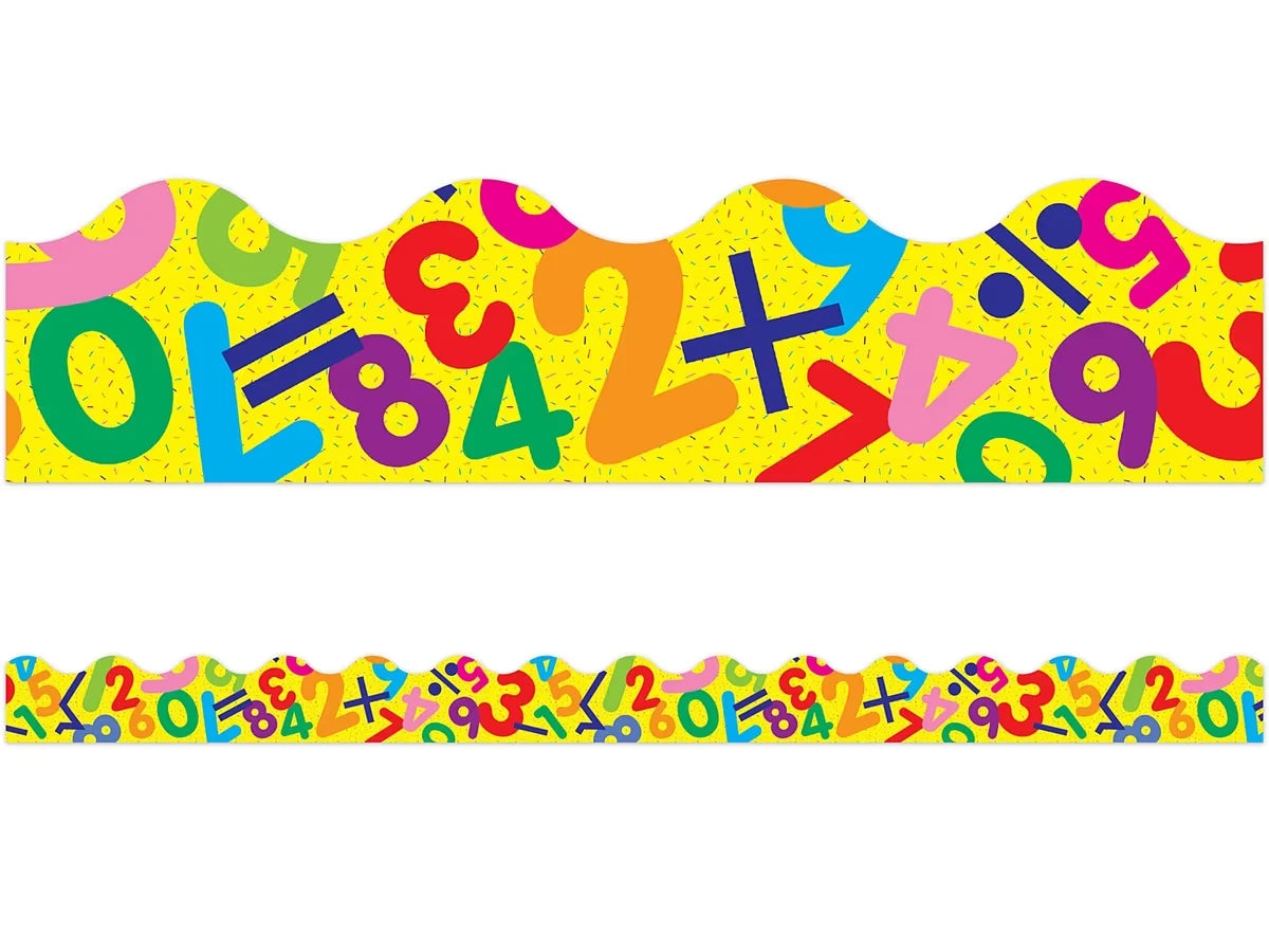 Math Fun Scalloped Border - US 6311