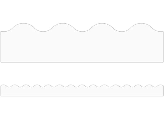 White Scalloped Border - US 2118