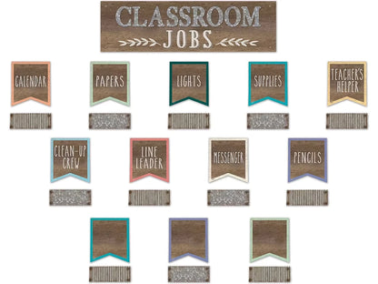 Home Sweet Classroom Class Jobs Bulletin Board Set - US 2075