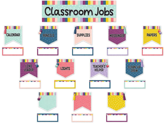 Oh Happy Day! Classroom Jobs Bulletin Board Set - US 8762