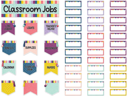 Oh Happy Day! Classroom Jobs Bulletin Board Set - US 8762