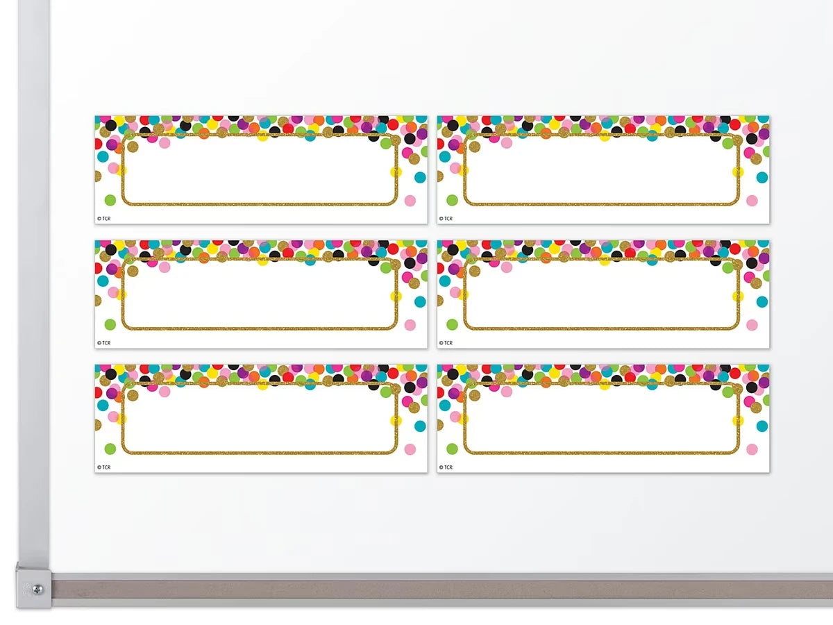 Confetti Magnetic Write & Wipe Accents - US 4221