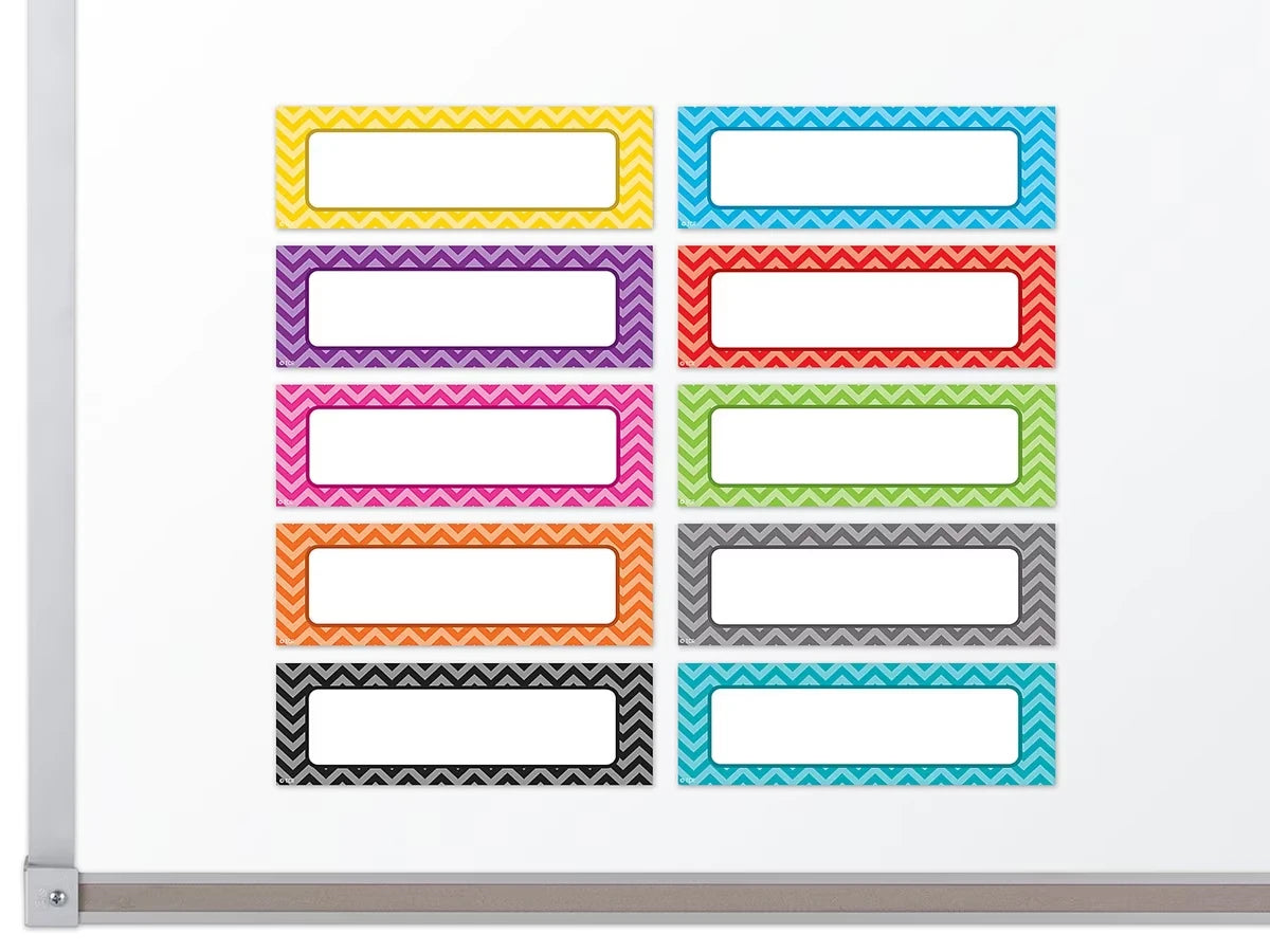 Chevron Magnetic Write & Wipe Accents - US 4590