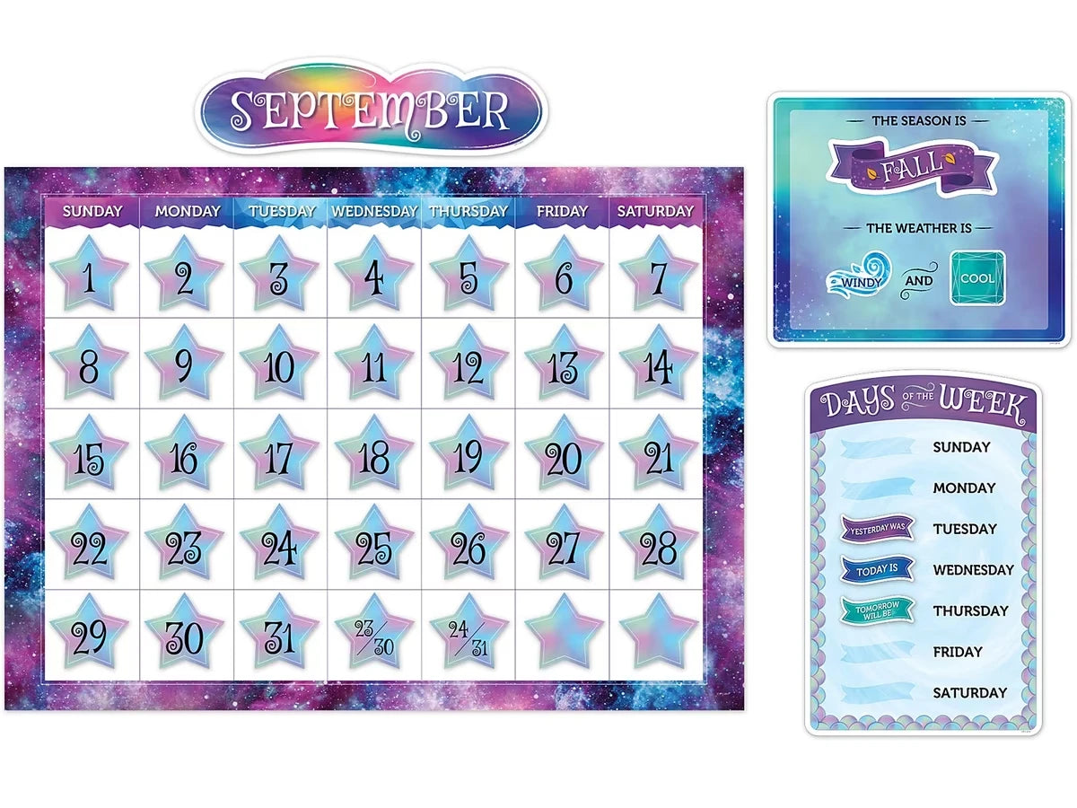 Mystical Magical Calendar Bulletin Board Set - US 2398