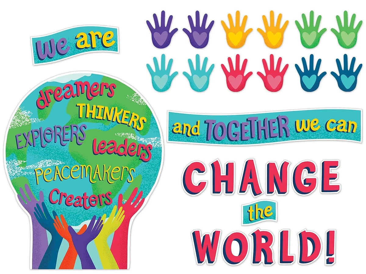 One World Bulletin Board Set - US 5958