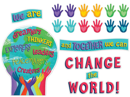 One World Bulletin Board Set - US 5958