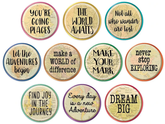 Travel the Map! Motivational Accents - US 3774