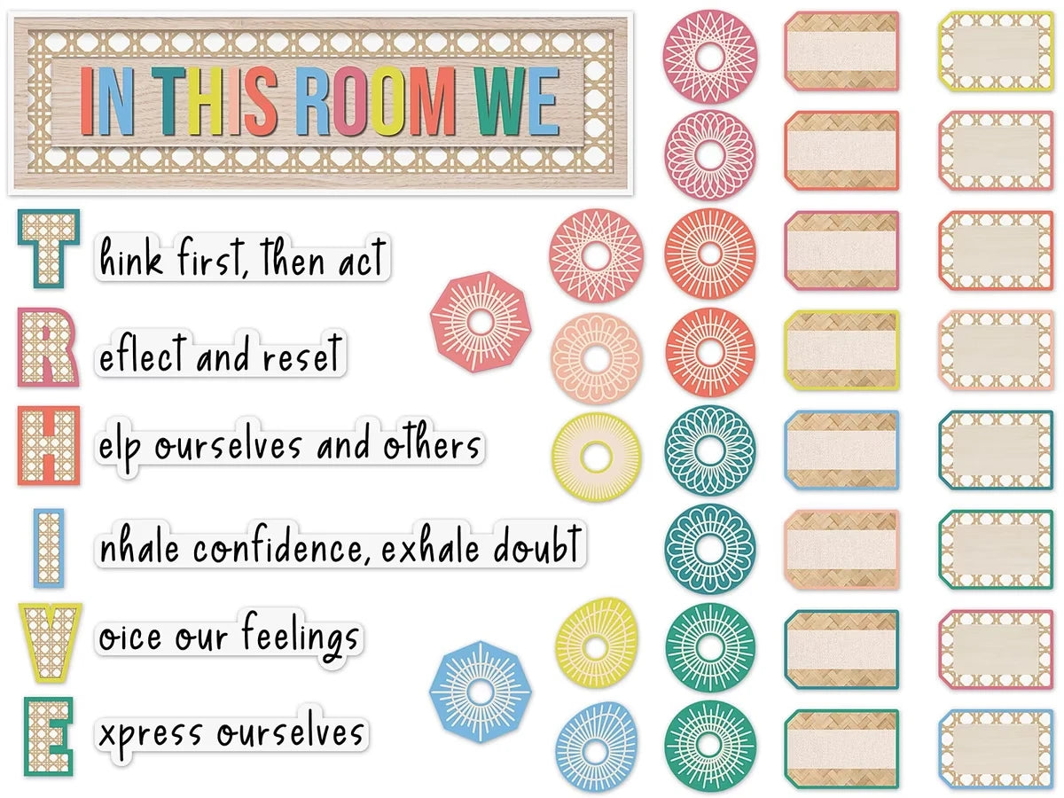 True to You Thrive Bulletin Board Set - US 3315