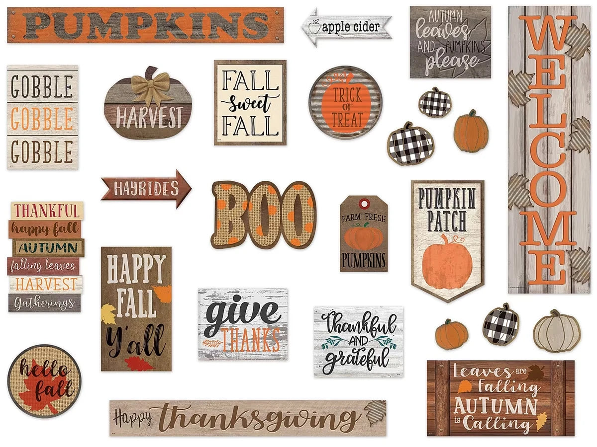 Home Sweet Classroom Fall Bulletin Board Set - US 2916