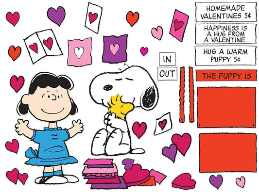 Peanuts® Valentine’s Day Bulletin Board Set - US 4322