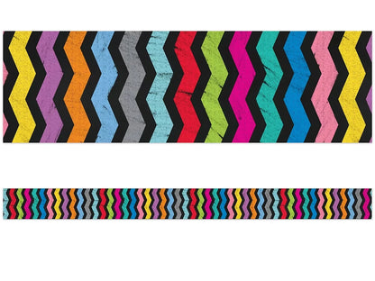 Colorful Chalkboard Double-Sided Border - US 5484