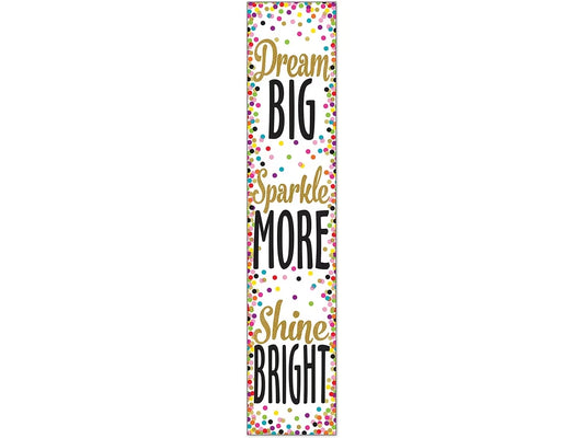 Confetti Motivational Banner - US 8999