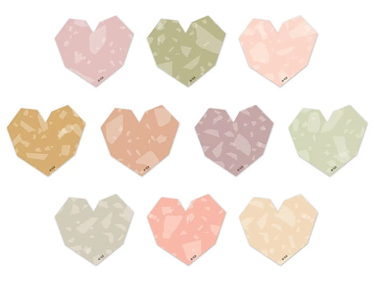 Terrazzo Tones Heart Mini Accents - US 3369