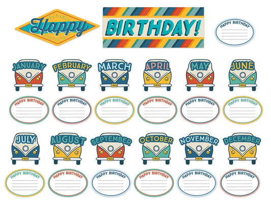 Adventurer Birthday Bulletin Board Set - US 2264