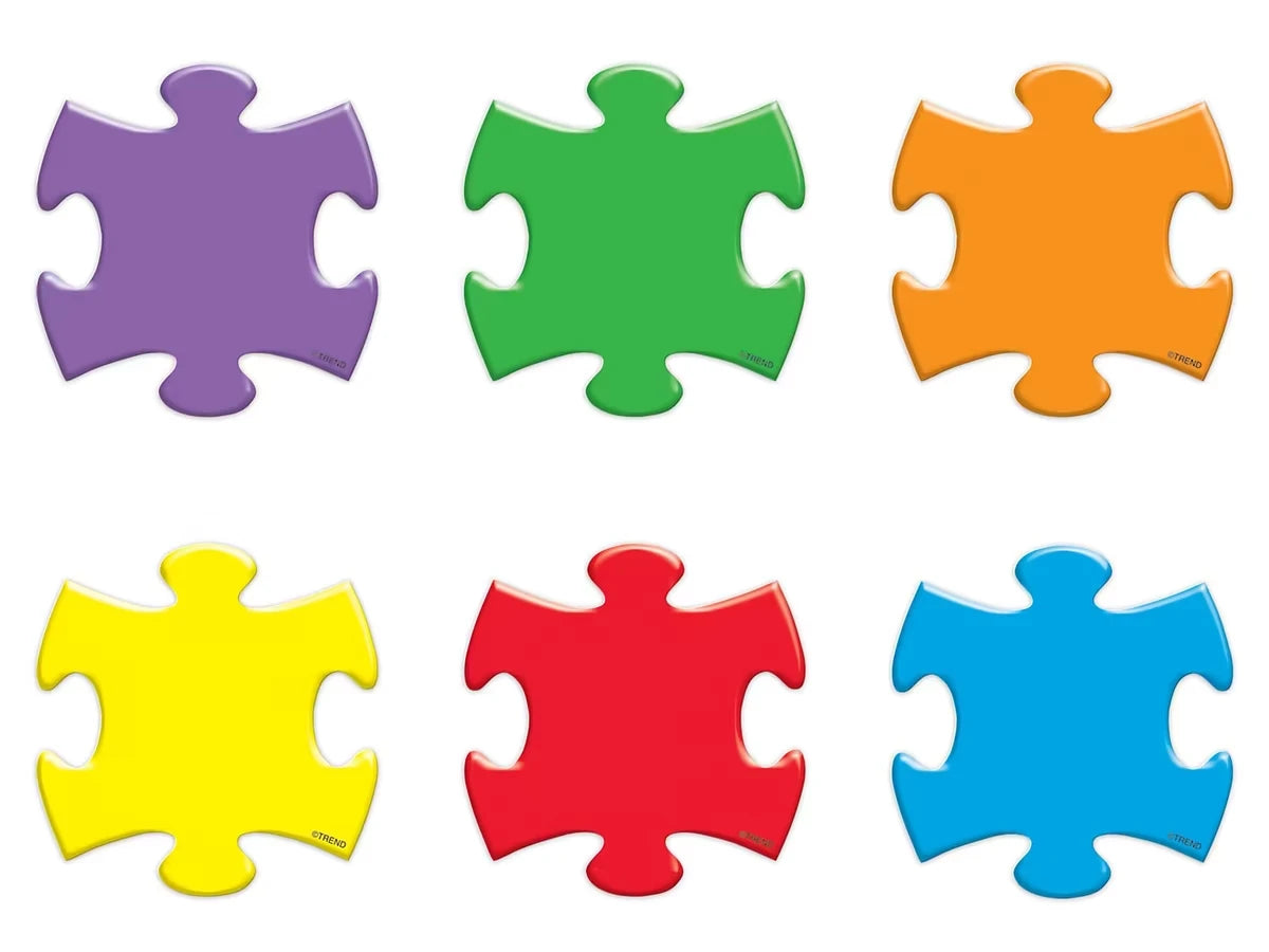 Puzzle Piece Mini Accents - US 9830