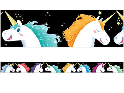 Mystical Magical Unicorn Border - US 8138