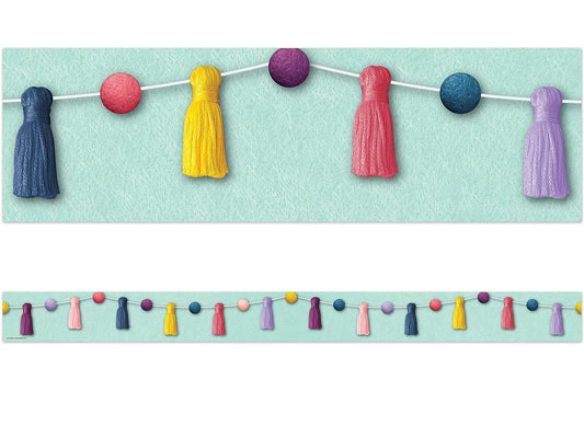Oh Happy Day! Pom-Pom & Tassel Border - US 4070