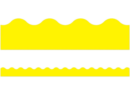 Yellow Scalloped Border - US 5514