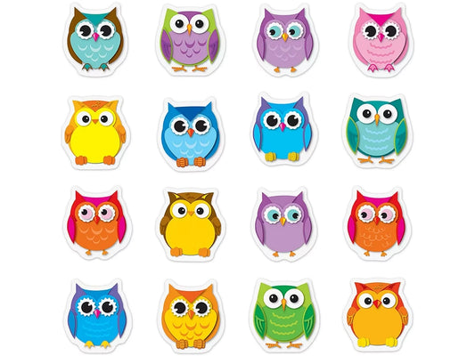 Colorful Owl Mini Accents - US 5687