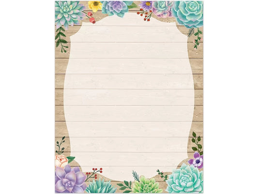 Rustic Bloom Blank Poster - US 2437