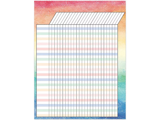 Watercolor Incentive Chart - US 5019