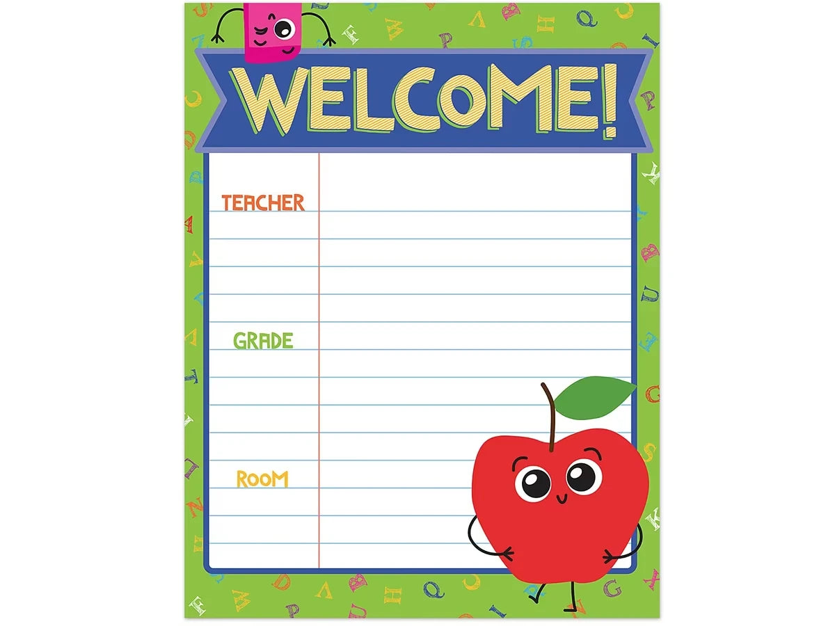 School Tools Welcome Poster - US 5367