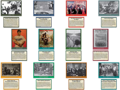 Black History Event Card Accents - US 6512