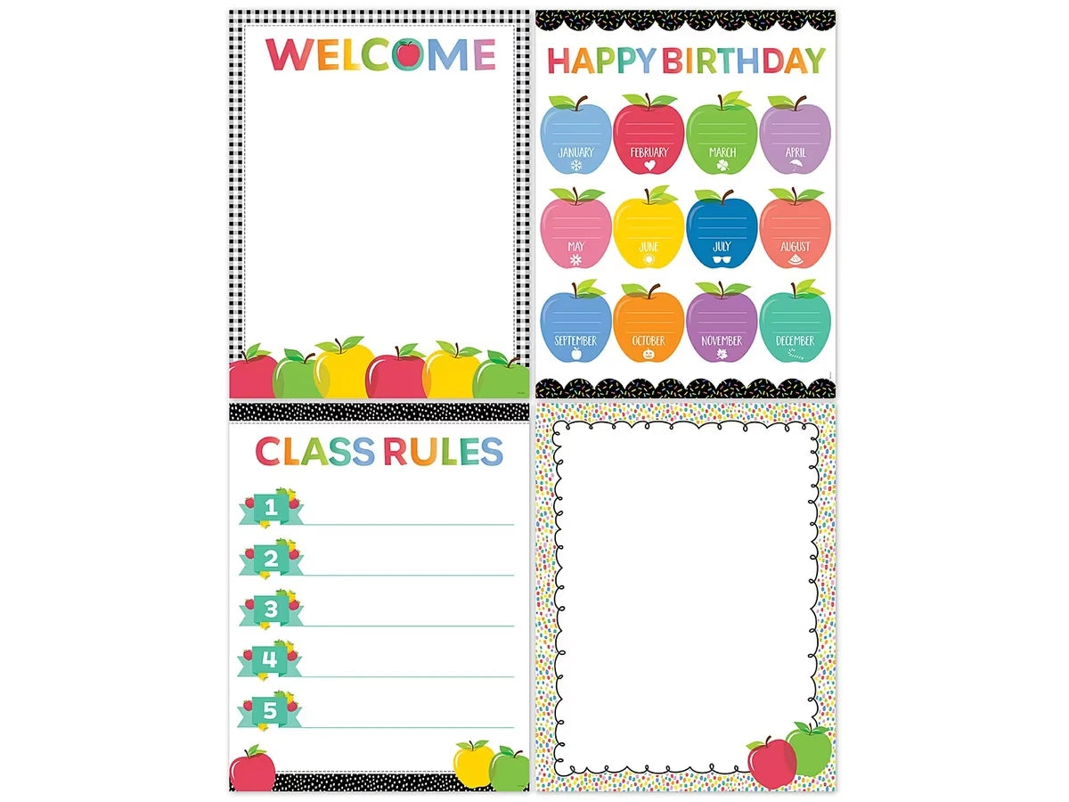 Apple Time Classroom Essentials Poster Pack - US 3230