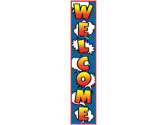 Superhero Welcome Banner - US 9288
