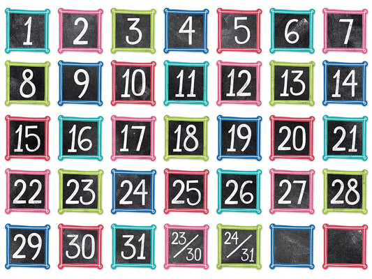 Chalk It Up! Calendar Mini Accents - US 9102