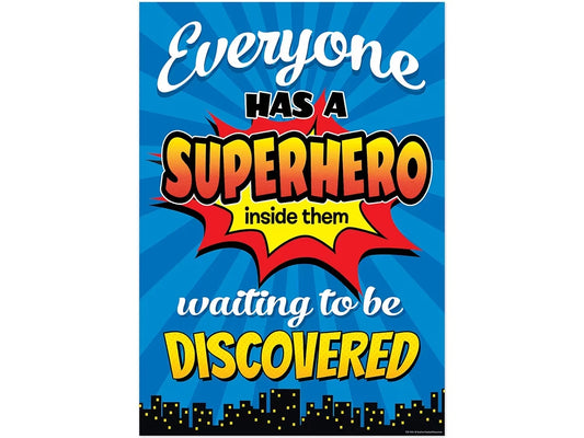 Superhero Waiting to Be Discovered Poster - US 6541