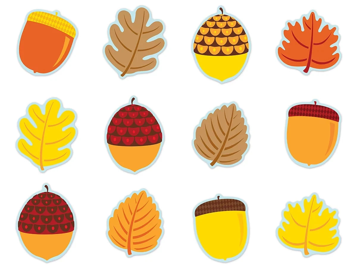 Fall Leaf & Acorn Accents - US 3700