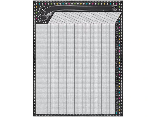 Chalkboard Brights Incentive Chart - US 7787