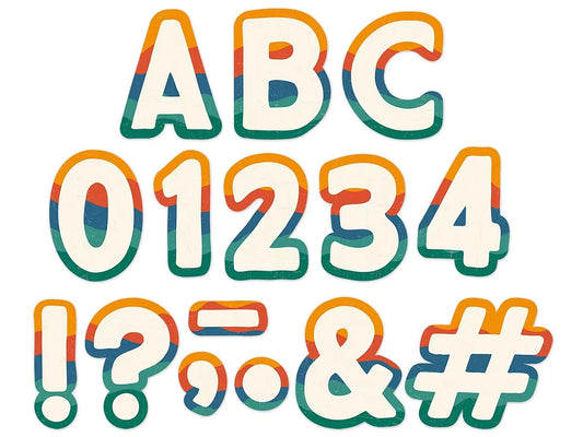 Adventurer 3 3/4" Punch-Out Letters - US 4510