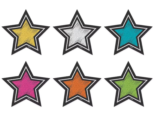 Chalkboard Brights Star Mini Accents - US 2466