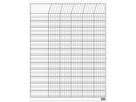 White Incentive Chart - US 9977