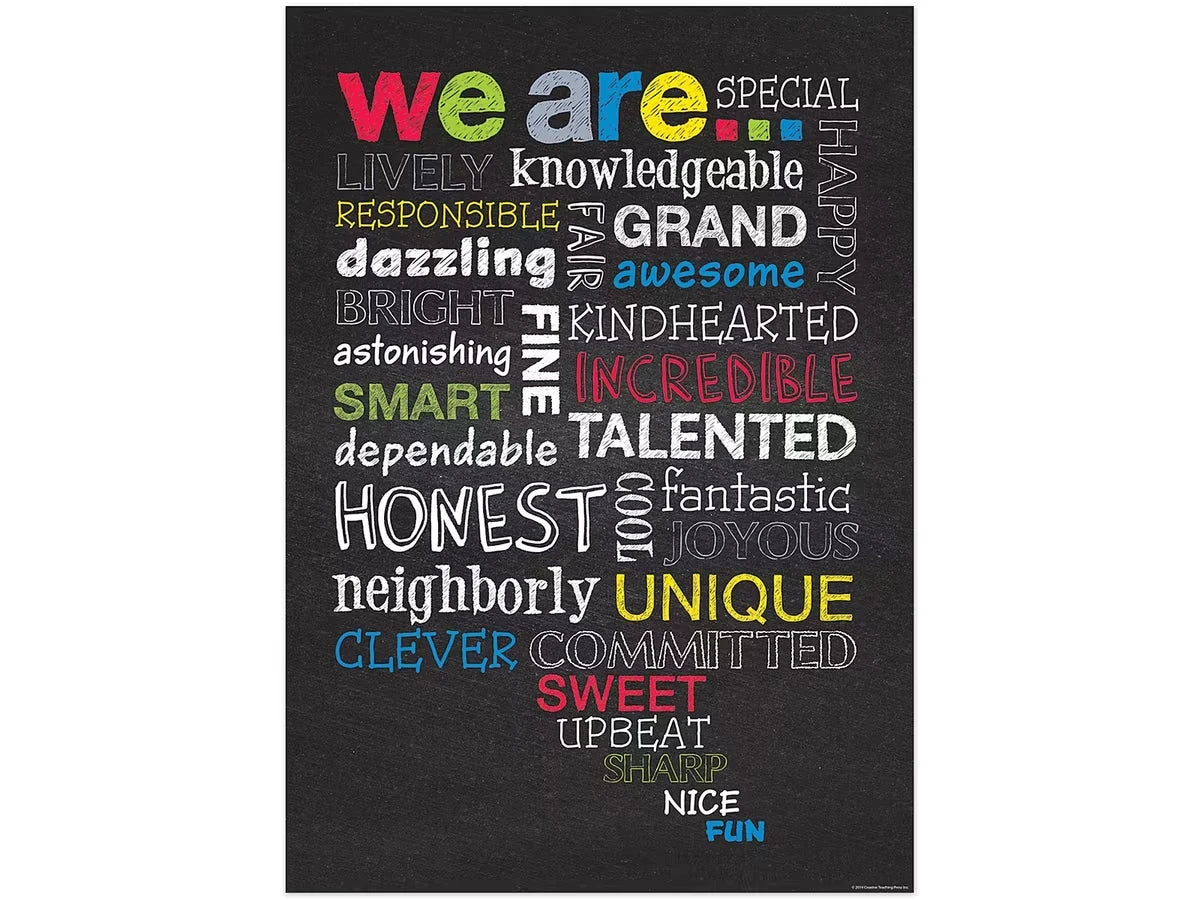 Chalk It Up! We Are… Poster - US 5880