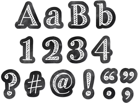 Chalk It Up! 4" Punch-Out Letters - US 5119