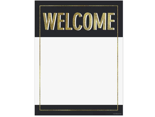 Sparkle & Shine Welcome Poster - US 9700