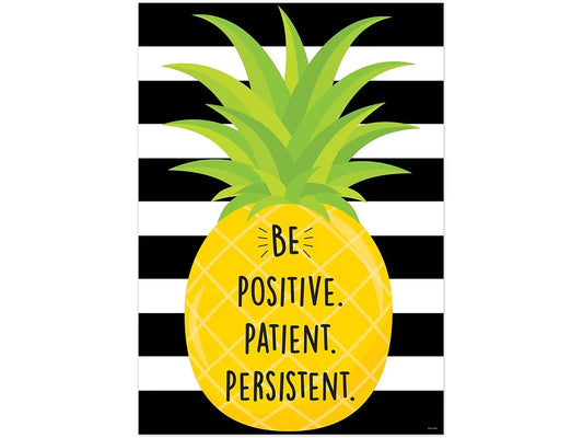 Palm Paradise Be Positive, Patient, Persistent Poster - US 5056