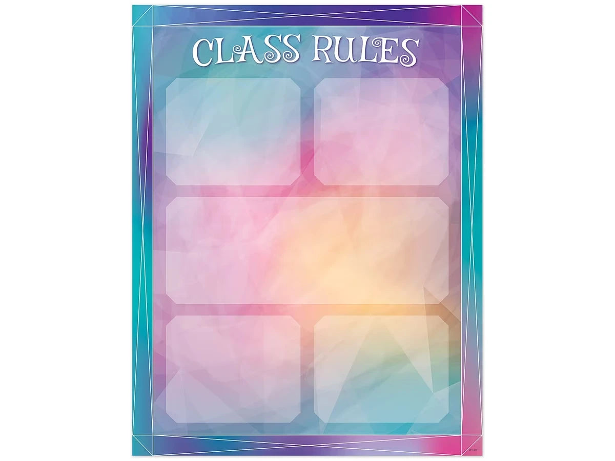 Mystical Magical Classroom Rules Poster - US 5309