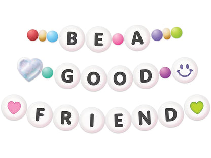 Friendship Beads 3 1/2" Punch-Out Letters - US 5499