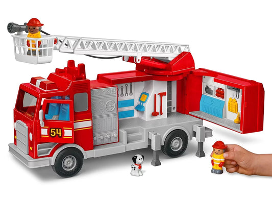 Real-Action Fire Engine - US 4676