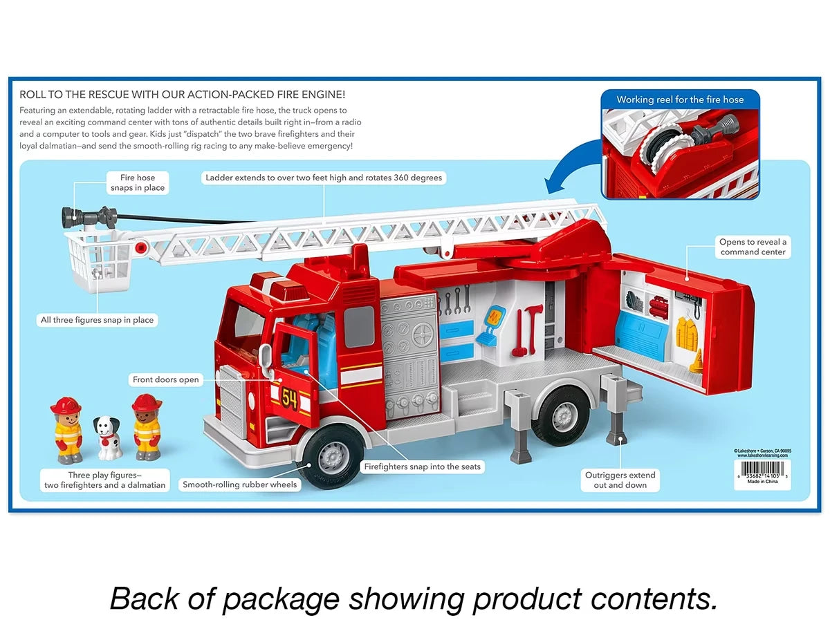 Real-Action Fire Engine - US 4676