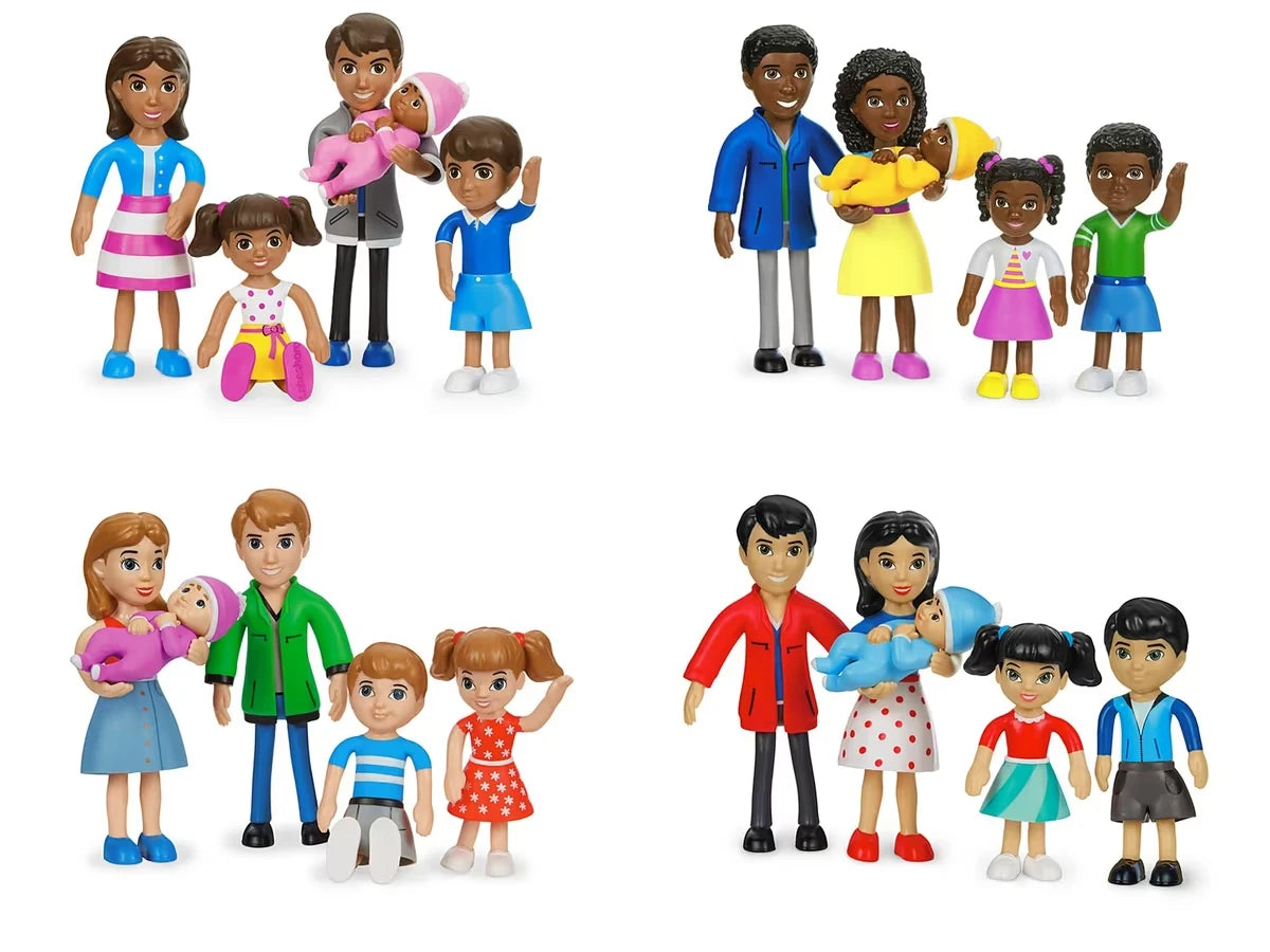 Lakeshore Pose & Play Families - Complete Set - US 5926