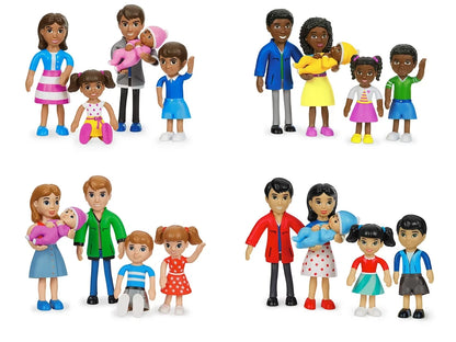 Lakeshore Pose & Play Families - Complete Set - US 5926